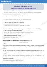 Đề thi giữa kì 2 Tiếng Anh 7 Global Success - Đề số 8